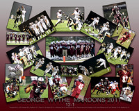GW Football Custom Collage